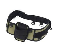 Amagogo Ceinture de Pêche Ceinture Porte-Canne Réglable Ceinture de avec Mousquetons Ceinture de Soutien Rembourrée Convient pour Pêcheurs Professionne, Vert Foncé