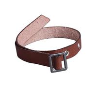 Amagogo Ceinture en Cuir PU à l'échelle 1/12, Fournitures de Bricolage, Jouets pour Enfants, déguisements, vêtements de poupées, Accessoires pour, Brun