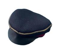 Amagogo Chapeau de soldat Miniature, échelle 1:6, modèle classique fait à la main, Cosplay pour figurine d'action de 12 pouces, accessoires de Costume de, Bord jaune