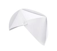 Amagogo Chapeau d'infirmière respirant, décoration de costume féminin pour fête de remise de diplôme d'école d'infirmières, Blanc