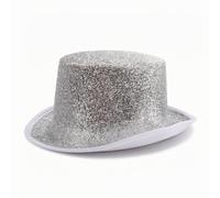 Amagogo Chapeau Magicien Pailleté | Brillant, Chapeau Costume, pour Spectacles