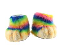 Amagogo Chaussures de Performance Pattes D Animal Bottes pour Cosplay Bottillons de Costume Synthétique Volume Accentué Détails Patte Apparence Expressive, Patte De Bête, Modèle A