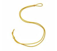 Amagogo Collier Pendentif Tressé Bijou Design Réglable Tressage Main Or Modernité Raffiné Ornement Symbolique Adapté aux Femmes Hommes Vêtements Classiques Cérémonies, Ruyi Ocre