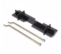 Amagogo Composant pour Chariot de Golf Support de Rétention Fixation Collier Métallique Bride Longue Moulure Rigide avec Extrémités Relevées Matériau Métal et