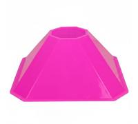Amagogo Cône d'Entraînement Octogonal Marqueur pour Baliser Le Terrain Matière Polyéthylène et Design Épuré Léger à Transporter pour Pratique Sportive Séances, Rose Vif