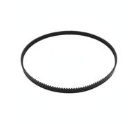 Amagogo Courroie Machine à Ceinture Bande Sangle Courroie de Transmission en Polyuréthane Pas de 3mm 8mm de Largeur Synchronisation Régulière pour Pétrissage, 128 Dents 384mm