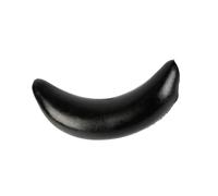 Amagogo Coussin repose-tête antidérapant et réutilisable pour bol à shampoing, support de nuque en silicone souple noir pour le lavage des cheveux, coussin de