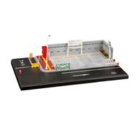 Amagogo Diorama de parking à l'échelle 1/64, décoration de voiture jouet avec éclairage, assemblage facile, organisateur d'ornements, modèle de scène