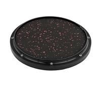 Amagogo Dumb Drum Silent Drum pour La Pratique de La Batterie Silent Stroke Drumhead, noir