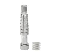 Amagogo Écarteur de bagues, agrandisseur de Taille de bagues, Outil de réparation de réglage de Taille de Bague en Acier Inoxydable pour Bureau, Maison, Argent