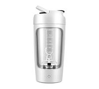 Amagogo Électrique Shaker Bouteille Mélangeur Tasse Mélangeur Bouteille Sport Shaker 650 ml Shaker Tasses pour Protein Milkshakes Sport Femmes Hommes, Blanche