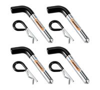 Amagogo Ensemble de 4 Clips pour goupille d'attelage de remorque, Accessoires d'attelage de remorquage