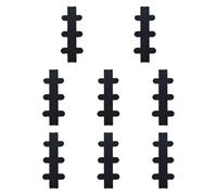 Amagogo Ensemble de 8 Bandes de Support Musculaire, noir
