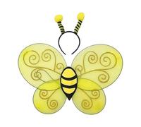 Amagogo Ensemble de Déguisement d'abeille pour Enfants, Comprenant Un Serre-tête avec Antennes et Accessoires pour Spectacles