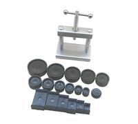 Amagogo Ensemble d'outils de Presse pour Montres, Outil de réparation pour Fermer Le Couvercle du boîtier