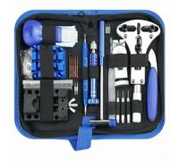 Amagogo Équipement de Réparation de Montre Kit Outil Horloger Ensemble Jeu d'Outils avec Tournevis de Précision Pince Support de Boîtier Chasse Goupille