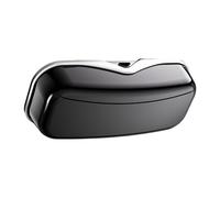 Amagogo Étui à Lunettes de Soleil pour Voiture, Support générique, Clip Pratique, Coque Rigide, Organisateur de Lunettes pour Hommes et Femmes, Noir