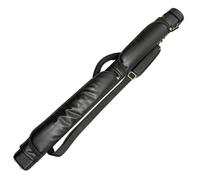 Amagogo Etui Queue de Billard Sac Boîtier Housse Étui en Cuir PU avec Protection Contre Rayures et Petits Impacts Tête Ajustée Zip Robuste 91cm Adapté aux Entraînements Soirées Club Compétitions