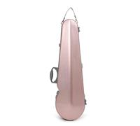 Amagogo Étui Violon Étui Rigide Coque Coquille Housse Coque Moulée à Coquille avec Fermetures Sécurisées Finition Élégante Effet Fibre Transport Commode avec, Array, Or Rose Scintillant