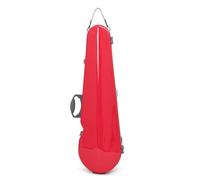 Amagogo Étui Violon Étui Rigide Coque Coquille Housse Coque Moulée à Coquille avec Fermetures Sécurisées Finition Élégante Effet Fibre Transport Commode avec, Array, Rouge Pastèque