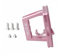 Amagogo Fixation Universelle pour Porte-Bagages Avant de Vélo en Alliage avec Conception à Trois Trous et Mécanisme de Verrouillage Simple pour Attacher des, Rose