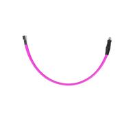 Amagogo Flexible Pipe Régulateur Plongée Tuyau Scaphandre Connecteur Pivotant 360 Degrés Embouts Métalliques à Filetage Conception Tressée Robuste pour Milieu, Rose, 75 Cm