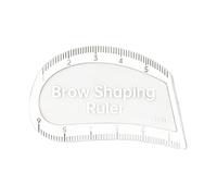 Amagogo Gabarit portable pour dessiner la forme des sourcils, outil polyvalent et rapide pour tracer l'arcade sourcilière, 5.5 Cm X 3.5 Cm