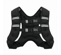 Amagogo Gilet d'Entraînement Lesté Ajustable Gilet Veste Harnais Équipement en Néoprène Résistant avec Équilibrée en Sable de Fer Coupe Ergonomique à Dos, 20LB