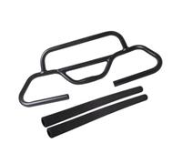 Amagogo Guidon Papillon pour VTT avec poignées en Mousse, Remplacement Direct du Guidon Professionnel en Alliage d'aluminium de qualité supérieure, 25.4 Mm