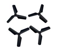 Amagogo Hélices RC légères, Stables, performances améliorées, durables, 3 lames pour x72S, accessoires d'avion Quad planeur en mousse, 4 pièces