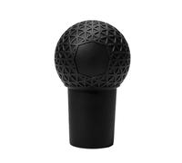 Amagogo Hexagonal Barbell Bar Poignée Rotative Adaptateur de Barre Poignée de Prise Manchon de Rotation Texture Géométrique Antiglisse en Caoutchouc, Noir, Triangle