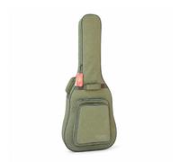 Amagogo Housse Acoustique Rembourrée Housse avec Bretelles Renforcée Gig Bag pour Débutants, Vert, Vert Militaire