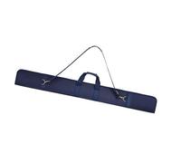 Amagogo Housse de Queue de Billard Sac de Rangement Étui pour Canne Mallette de Transport Légère avec Intérieur Doux pour Deux Queues Adapté pour Les Tournoi, Bleu Foncé