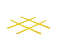 Amagogo Jeu de d'extérieur, jeu de pelouse et de jardin polyvalent avec piquets pour le parc, les barbecues et les sorties, Yellow A