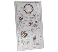 Amagogo Jeu de société du système solaire Jeu de puzzle éducatif Matériel de projet Huit planètes Expérience scientifique Jouets Jouets scientifiques pour