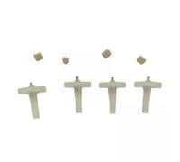 Amagogo Jeu D'engrenages 3xDrone, Pignon à Dégagement Rapide, équipement de Direction, Mise à Niveau pour Pièce Z908, Blanc, 2 pièces