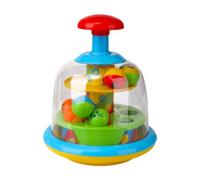 Amagogo Jouet à balles Amusant, Appuyez et jouez, Jouets éducatifs, Jeux sensoriels, Cadeaux, Apprentissage de Cause à Effet, toupie pour 12 Mois et Plus