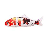 Amagogo Jouet En Peluche, Oreiller En Peluche Carpe Poisson, Décoration D'intérieur de 30 Cm, Jouet En Peluche Interactif Mignon pour Canapé Chambre à Coucher