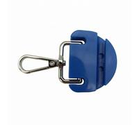 Amagogo Kayak Fixation Clip Crochet Attache Mousqueton pour Sangle et Boucle avec Crochet Pivotant Plastique Léger et Métal Fiable pour Usage Répété Convenant, Bleu