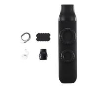 Amagogo Kazoo Flûte Instrument de musique Double Trou Décorations de Fête Remplissage de Sacs Cadeaux Portables pour Autour des Feux de Camp Camping, Noir