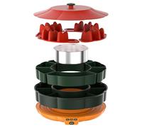 Amagogo Kit avec 3 contrôles de température, robustesse professionnelle, ensemble de service pour bar à tacos, cadeau idéal