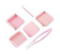 Amagogo Kit de Plateau pour La Création de Perles, Comprenant Des Outils Portables pour Perles de 2,6 Mm, Des Outils de Tri Légers et Des Plaques à Picots Pou