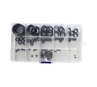 Amagogo Kit de réparation de Canne à pêche 80x, Remplacement, Anneaux de Guidage en céramique, kit de réparation d'œillets, Portable, 14 Tailles,