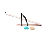 Amagogo Kit pédagogique de plan incliné, modèle, aides pédagogiques à faire soi-même, instrument de mouvement avec échelle d'angle pour salle de classe de