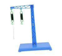 Amagogo Kits d'expérimentations physiques bloc de poulies avec support Installation facile projets de bricolage polyvalents pour étudiants enseignants école