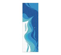 Amagogo Longboard Decal Feuilles de Protection antidérapantes imperméables Griptape Protection Skateboard Papier de Verre pour pédale Steps Skate, Waves