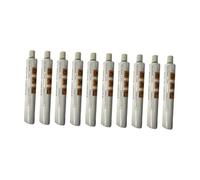 Amagogo Lot de 10 tubes de peinture vides de 30 ml, rechargeables et compressibles, en aluminium, pour dentifrice