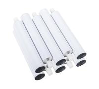 Amagogo Lot de 10 Tubes vides en Aluminium pour, contenants de Dentifrice Portables, Pots compressibles pour pigments, sauces, aquarelles