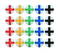 Amagogo Lot de 20 balles de Golf adhésives pour Cible en Tissu, Accessoires de Jeu Portables et Robustes avec Fixation Auto-agrippante.