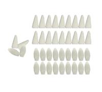 Amagogo Lot de 40 éponges de mélange pour stylo, éponge de nettoyage, éponge de frottement pour croquis, outils de dessin, tête de pinceau à peinture pour